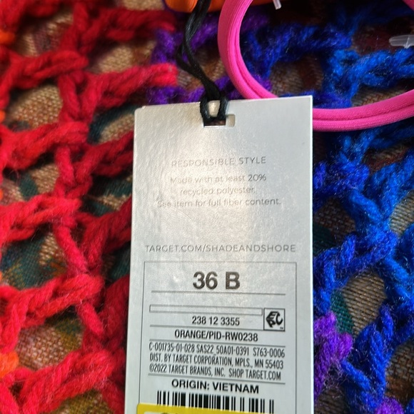 36B neon top and xhilaration XL neon bottoms - Picture 9 of 9